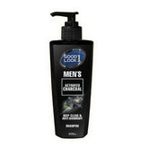 Good Look Men's Active Charcoal Shampoo - 200ml - ShopXonline